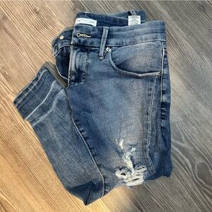 Good American Faded Blue Denim Jeans